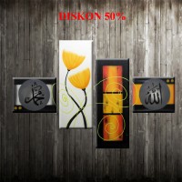 Jual Lukisan Kaligrafi Bunga SS3310 Murah