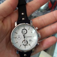 JAM TANGAN WANITA - Fossil (KW) Hitam