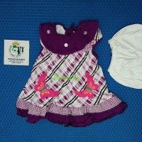 Baju Bayi Dress 1-3 tahun Perempuan / Pakaian Dress Anak Balita Cewek
