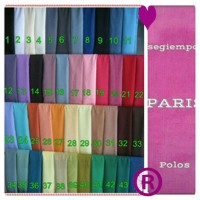 Jual Jilbab Segi Empat Paris Polos Murah