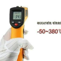 Infrared Thermometer Digital Termometer Gun Pengukur Suhu Panas