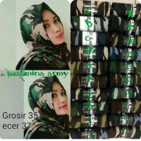 jilbab pashmina army