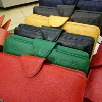 Jual dompet panjang wanita lipat kulit sapi asli cewe berkwalitas Murah