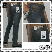 Jual Celana Jeans Cheap Monday abu Jeans skinny Murah