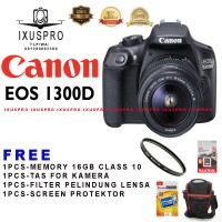 Jual CANON EOS 1300D LENSA 18-55MM / CAMERA DSLR CANON EOS 1300D KIT 18-55 Murah