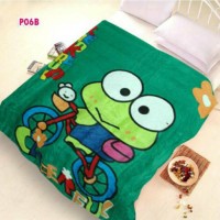 Jual SELIMUT KARAKTER KEROPPI Murah