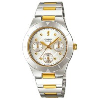 Jam tanga casio untuk wanita LTP2083SG-7A ori garansi WR50m mewah