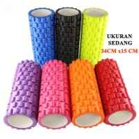 Jual Foam Roller /Fitness / Gym / Senam / Aerobic / Yoga Roller Orange Murah