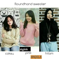 Jual Blouse Rajut Jempol Roundhand Atasan Wanita Murah