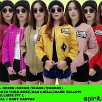 Jual Jaket Bomber Wanita X-Urband Emblem Murah