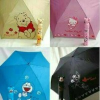 Jual Payung lipat karakter model botol Murah