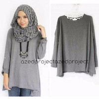 Jual Tunik Serratop / Atasan Wanita / Busana Muslim / Atasan Hijab Murah