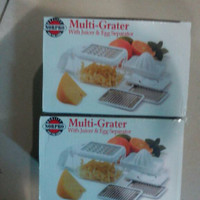 Multi Grater with Juicer and Egg Separator 4 in 1 Set