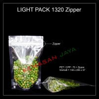 Jual Standing Pouch LightPack 1320 + Zipper Murah