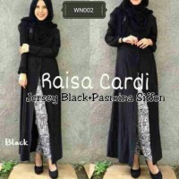 RAISA LONG CARDI JUBAH HITAM
BAJU LONG CARDI JERSEY BAJU HIJABERS