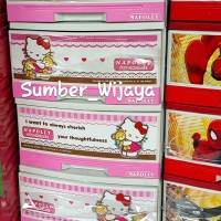 Jual Lemari Laci Plastik Napolly - Hello Kitty 5000 HK Murah