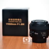 Lensa Fix Yongnuo 50mm F1.8 dengan Auto Focus untuk DSLR Nikon