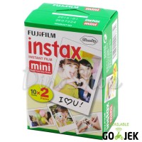 Jual Fujifilm Refill Instax Mini Film Twinpack Plain / Polos - 20 Lembar Murah