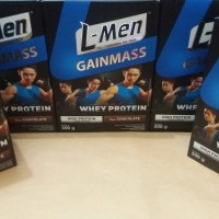 Jual #OnSale L-men gain mass chocolate 500gr/LMen gain mass Murah