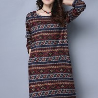 dress model batik style fashion impor