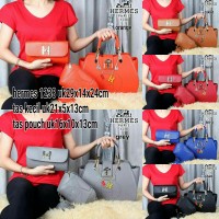 Tas Batam Tas Branded Tas HERMES 3in1 1238 Semi Premium