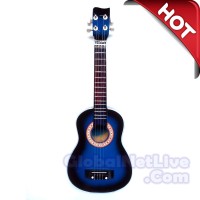 Jual Gitar Ukulele | Kentrung 4 Senar Biru| Ukuran 58x21x8 cm Murah