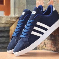SEPATU PRIA ADIDAS BASLINE CASUAL SNEAKER NAVY WHITE 40-44