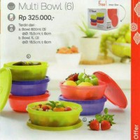 Jual MULTI BOWL 6 PCS TUPPERWARE Murah