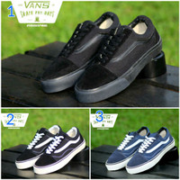 Sepatu Waffle ICC Vans Pria original vietnam gratis kaos kaki