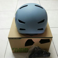 HELM SEPEDA BMX NUKEHEAD PSYKHE ABU GREY HELMET BICYCLE NUKE HEAD GRAY