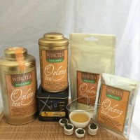 Jual Teh Wisktea Red Tea Golden Oolong Tea Green Tea (Silinder Kecil 50 gr) Murah