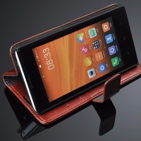 Xiaomi Redmi 1s Wallet Leather Flip Cover Casing Case Dompet Kulit