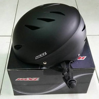 HELM SEPEDA BMX MXL HITAM BLACK HELMET BICYCLE