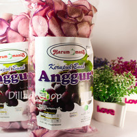 Jual KERUPUK BUAH ANGGUR / KERIPIK BUAH ANGGUR Murah