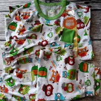 Baju Tidur Anak / Setelan size XL merk Velvet Junior Motif OWL