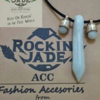 Jual kalung Batu Giok Putih Liontin Pendant Naruto hokage icejade jadeite Murah