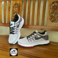 SNEAKERS SEPATU KETS NIKE ZOOM GREY RUNNING GRADE ORIGINAL |40-44