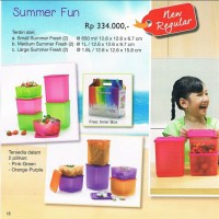 Jual Toples Summer Fun Tupperware Murah