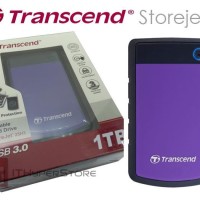Jual Hardisk External Antishock Transcend StoreJet 25H3 1 TB USB 3.0 Murah