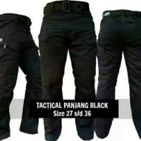 Celana Panjang Cargo | Tactical Hitam | Blackhawk | Outdoor
