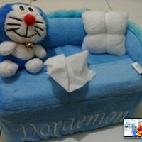 Jual Tempat tissue sofa doraemon Murah