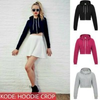 Jual JAKET HOODIE CROP CEWEK Murah