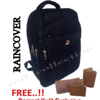 Jual Tas Laptop Ransel Gratis Dompet Pria Backpack Daypack Kerja Polo Murah