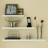 Jual 3pcs,rak dinding minimalis,floating shelves gantung, ambalan melayang Murah