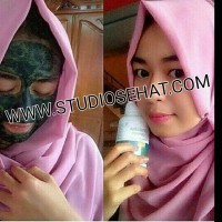 Masker Spirulina Tiens 10 Kapsul | Wajah Cerah, Kencang & Putih Alami