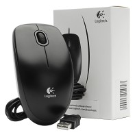 Wired Optical USB Mouse Logitech B100 M-U0026
