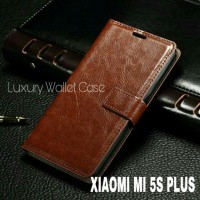 Luxury Wallet Case For Xiaomi Mi 5S Plus / Flip Cover Leather Case