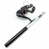 Mini Portable Extreme Pen Fishing Rod Length 1.4M / Pulpen Pancingan