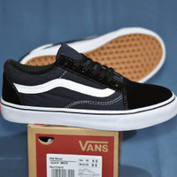 SEPATU VANS OLD SKOOL PREMIUM BNIB WARNA HITAM BIRU DONGKER