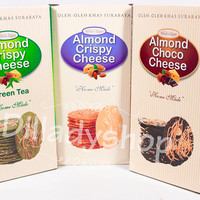 Jual PAKET HEMAT 3 ALMOND CRISPY CHEESE Murah
